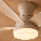 Ceiling Fan Light White Dimmable Remote Control