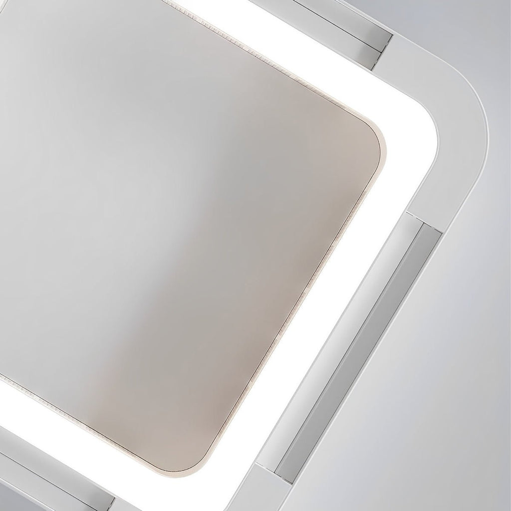 Modern Minimalist Mainless Lighting LED Bladeless Ceiling Fan Light