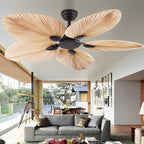 Palm Leaf Ceiling Fan